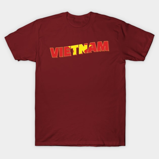 Vietnam vintage style retro souvenir T-Shirt by DesignerPropo